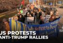 Thousands protest against Trump and his policies across the US