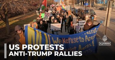 Thousands protest against Trump and his policies across the US