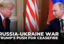 Trump says Putin wants peace, will begin talks on ending Ukraine war