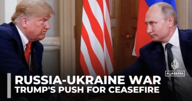 Trump says Putin wants peace, will begin talks on ending Ukraine war