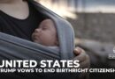 Trump vows to end US birthright citizenship, but experts say it needs a constitutional amendment