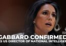 Tulsi Gabbard confirmed as US director of national intelligence