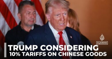 US export taxes: Trump considering 10% tariffs on Chinese goods