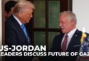 US president hosts Jordan’s king: Leaders discuss future of Gaza amid fragile ceasefire