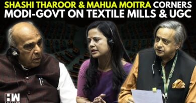 WATCH: Cong’s Shashi Tharoor And TMC’s Mahua Moitra Corners Modi-Govt On Textile Mills & UGC In LS