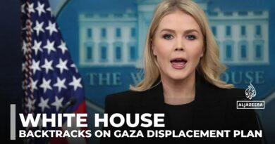 White House backtracks on Gaza displacement plan amid global criticism