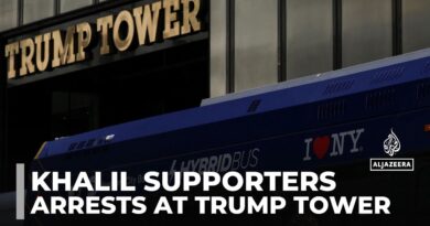 Arrests made at Trump Tower rally in support of activist Mahmoud Khalil