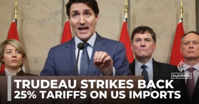 Canada’s retaliatory tariffs: Trudeau announces 25% tariffs on US imports