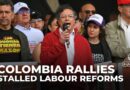 Colombia’s President Gustavo Petro rallies thousands to push stalled reforms