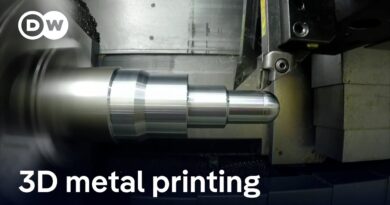 Disruptive technologies: 3D metal printing | DW  News