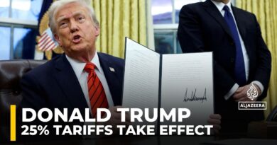 Donald Trump’s tariffs on Canada, Mexico and China come into effect