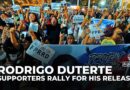 Duterte’s supporters rally in Davao after ICC custody, demanding his release