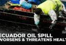 Ecuador oil spill worsens, threatens ecosystem and public health