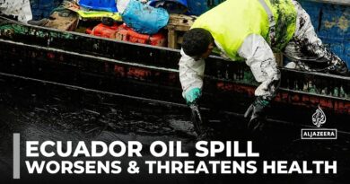 Ecuador oil spill worsens, threatens ecosystem and public health