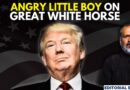 Editorial with Sujit Nair | An Angry Little Boy On A Great White Horse | Donald Trump | USA | MAGA