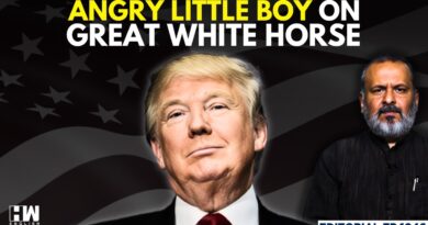 Editorial with Sujit Nair | An Angry Little Boy On A Great White Horse | Donald Trump | USA | MAGA