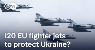 EU states discuss air protection zone ‘Sky Shield’ for Ukraine | DW News