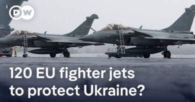 EU states discuss air protection zone ‘Sky Shield’ for Ukraine | DW News