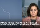 Flights disrupted at Israel’s Ben Gurion Airport as rockets fired from Gaza