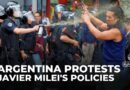 Football fans join anti-Milei protests in Buenos Aires, leading to violent clashes with police