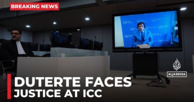 Former Philippine President Duterte makes his first appearance at the International Criminal Court