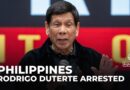 Former Philippines President Rodrigo Duterte arrested over ICC charges