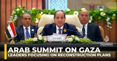 Gaza plan would ensure Palestinians ‘remain on their land’: Egypt’s president at Arab summit