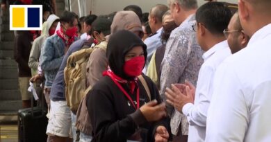 Hundreds of Indonesians rescued from Myanmar scam centres arrive home