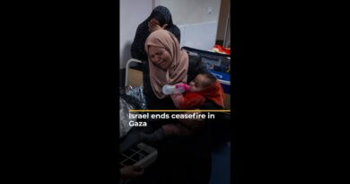 Israel ends ceasefire in Gaza | AJ#shorts