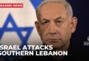 Israel launches dozens of air strikes on southern Lebanon