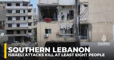 Israeli strikes on southern Lebanon: Eight people killed in numerous attacks