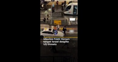 Missiles from Yemen target Israel despite US threats | AJ #shorts