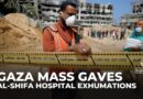 Palestinians resume search for buried bodies at Gaza’s al-Shifa Hospital