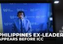 Philippines ex-leader Rodrigo Duterte appears before ICC by videolink