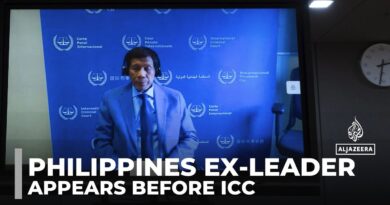 Philippines ex-leader Rodrigo Duterte appears before ICC by videolink