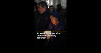 Prayers for Pope after ‘acute respiratory failures’ | AJ #shorts