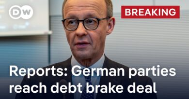 Reports: Germany’s conservatives reach debt brake deal with Social Democrats and Greens | DW News