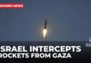 Rockets intercepted in southern Israel : Israel says projectiles launched from Gaza