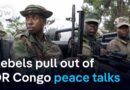 Rwanda-backed M23 rebels withdraw from DR Congo peace talks, citing EU sanctions | DW News