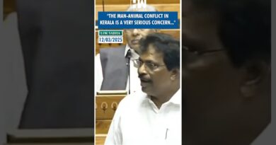 #Shorts | Congress MP highlights serious man-animal conflict concern| Kerala | Loksabha | Parliament