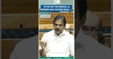 #Shorts | KC Venugopal raises issue of drug menace, crime rise in Kerala | Congress | Lok Sabha