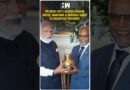 #Shorts | PM Modi Gifts Sacred Sangam Water, Makhana & Banarasi Saree To Mauritius President | India