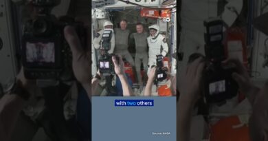 ‘Stranded’ astronauts on their way home | DW News