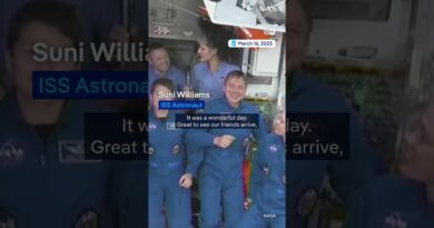 Stranded NASA astronauts welcome new crew on ISS | DW News