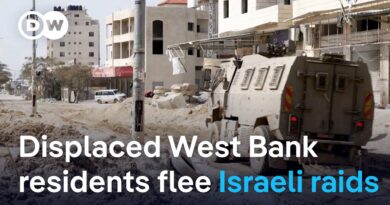 Thousands displaced in Israeli raids on West Bank | DW News