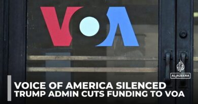 Trump administration starts mass layoffs at media outlet Voice of America