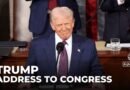 Trump delivers first address to Congress