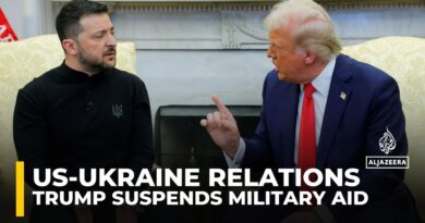 Trump pauses all military aid to Ukraine after Zelenskyy clash