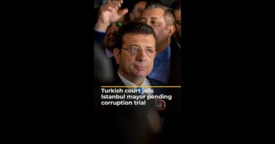 Turkish court jails Istanbul Mayor pending trial on corruption charges | AJ #shorts