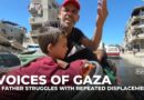 Voices of Gaza: A father struggles with repeated displacement, poor conditions & financial hardship